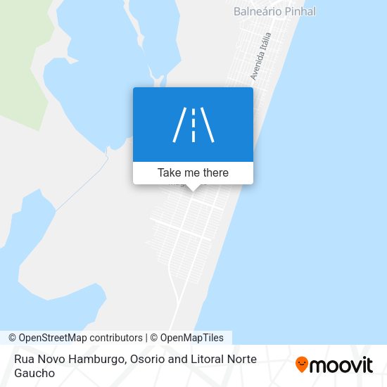 Rua Novo Hamburgo map