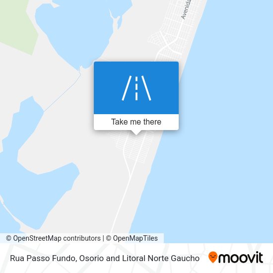 Rua Passo Fundo map