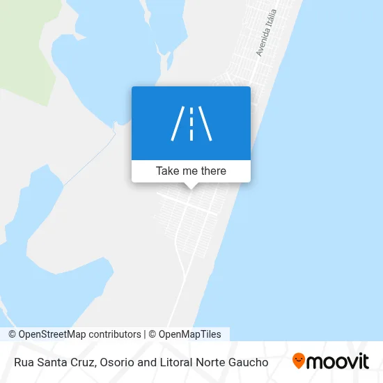 Rua Santa Cruz map