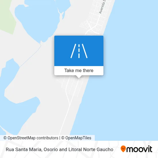 Rua Santa Maria map