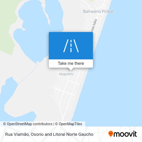 Rua Viamão map