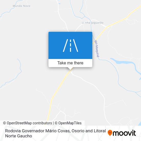 Rodovia Governador Mário Covas map