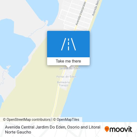 Avenida Central Jardim Do Eden map
