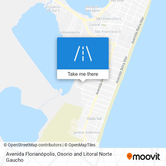 Avenida Florianópolis map