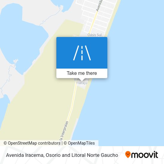 Avenida Iracema map