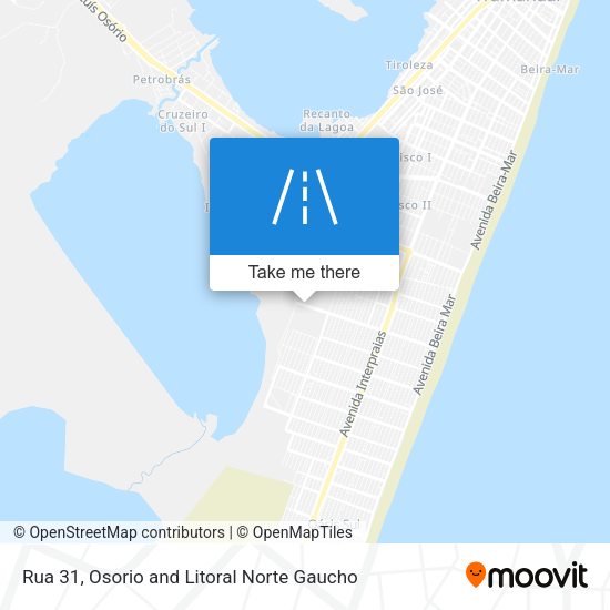Rua 31 map
