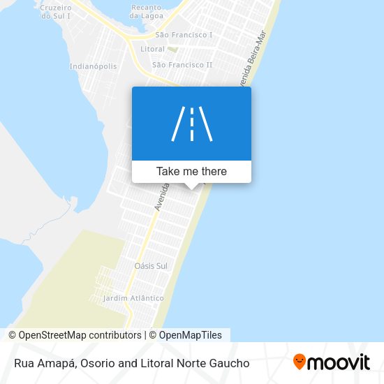 Rua Amapá map