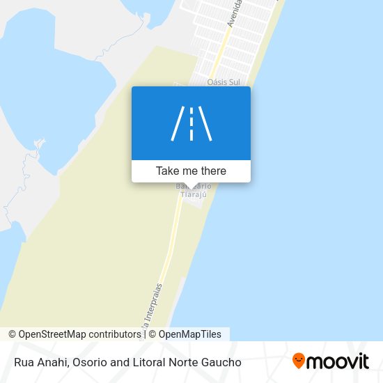 Rua Anahi map