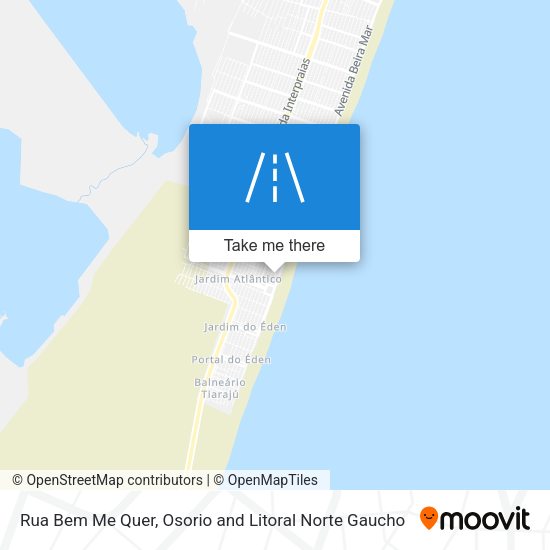 Rua Bem Me Quer map