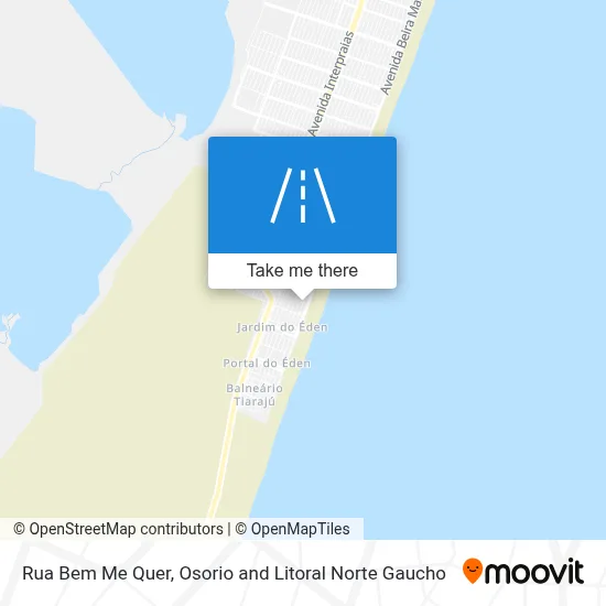 Rua Bem Me Quer map