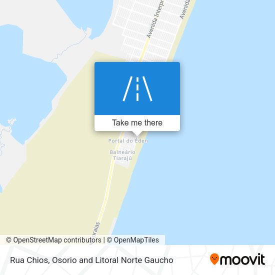 Rua Chios map