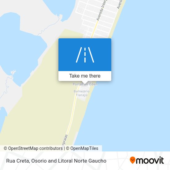 Rua Creta map