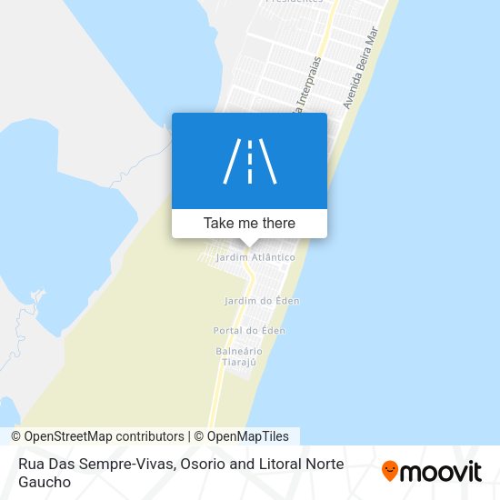 Rua Das Sempre-Vivas map