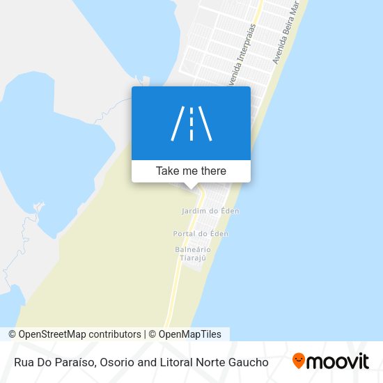 Rua Do Paraíso map