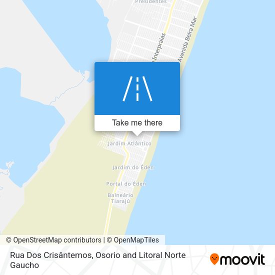 Rua Dos Crisântemos map