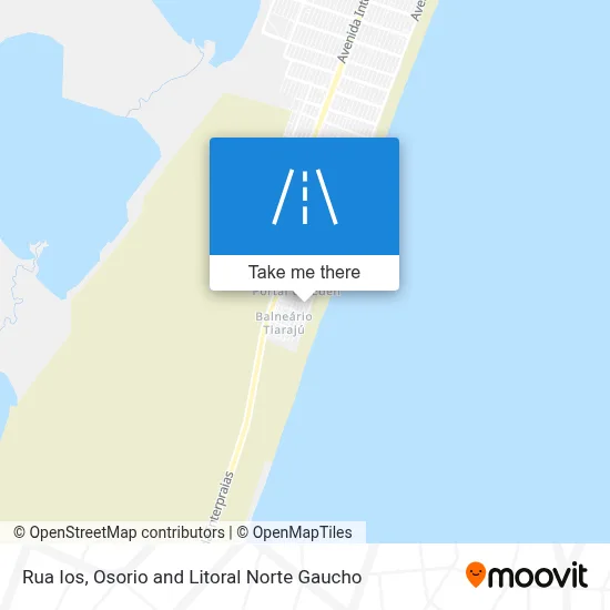 Rua Ios map