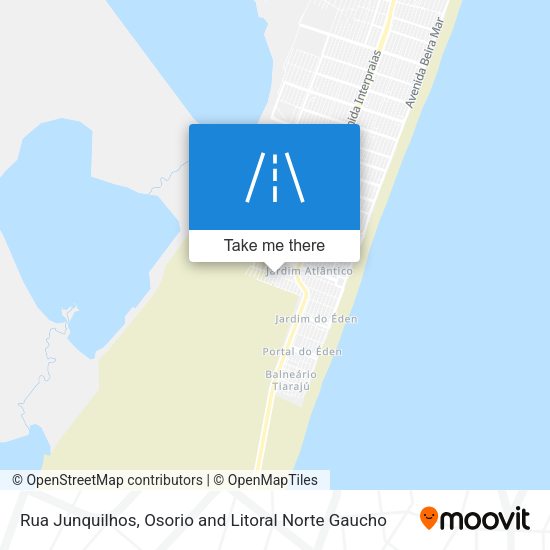 Rua Junquilhos map