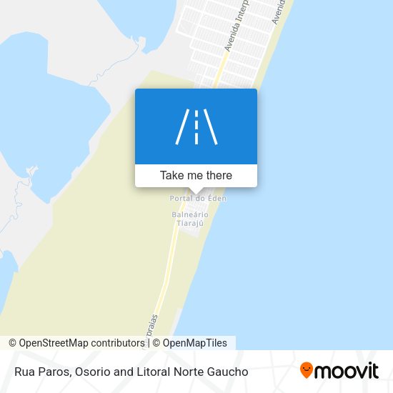 Rua Paros map