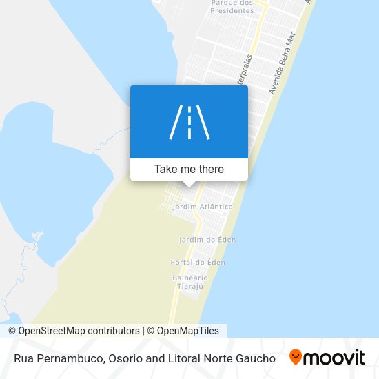 Rua Pernambuco map
