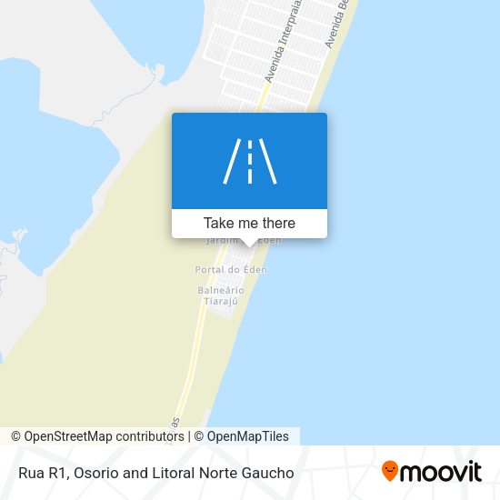 Rua R1 map