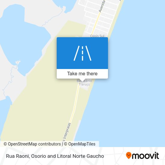 Rua Raoni map