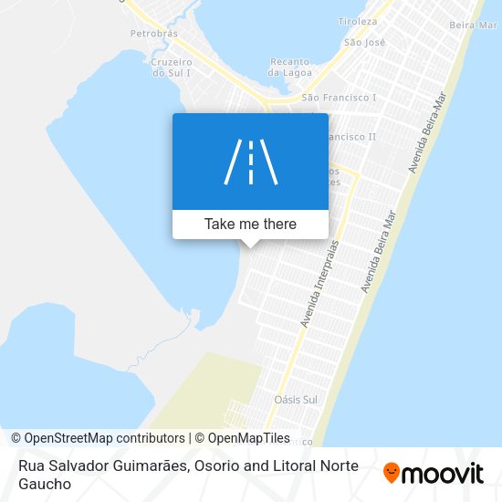 Rua Salvador Guimarães map