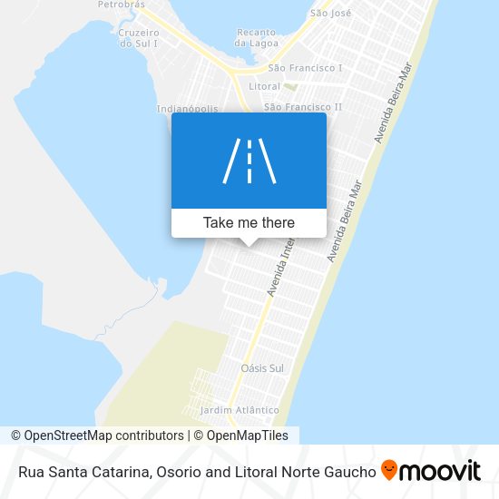 Rua Santa Catarina map