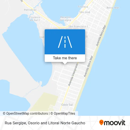 Rua Sergipe map