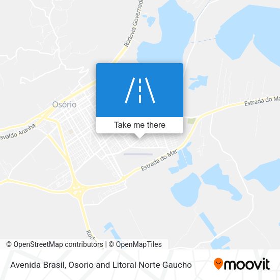 Avenida Brasil map
