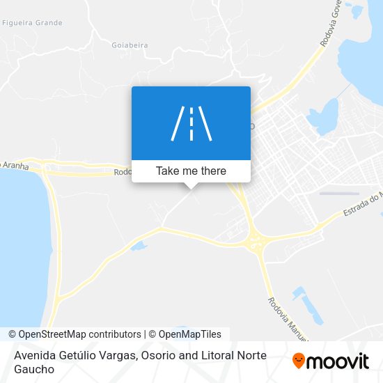 Avenida Getúlio Vargas map