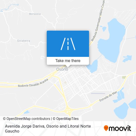 Avenida Jorge Dariva map