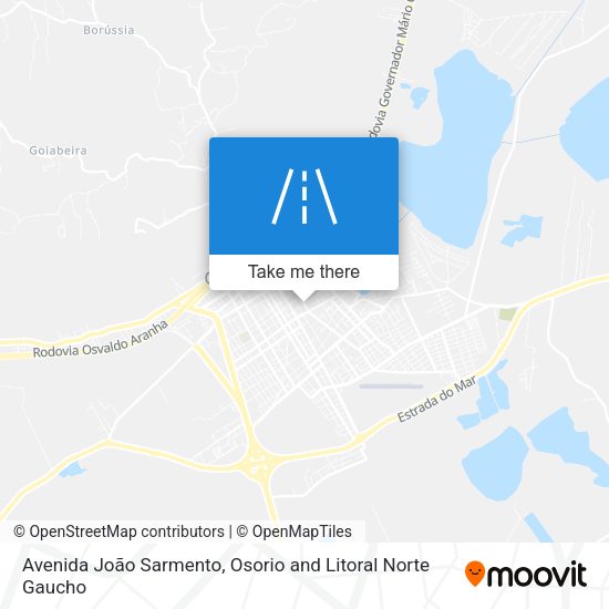 Avenida João Sarmento map