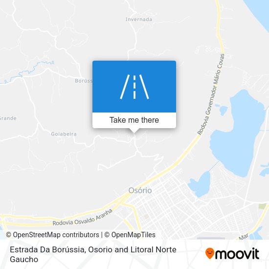 Estrada Da Borússia map