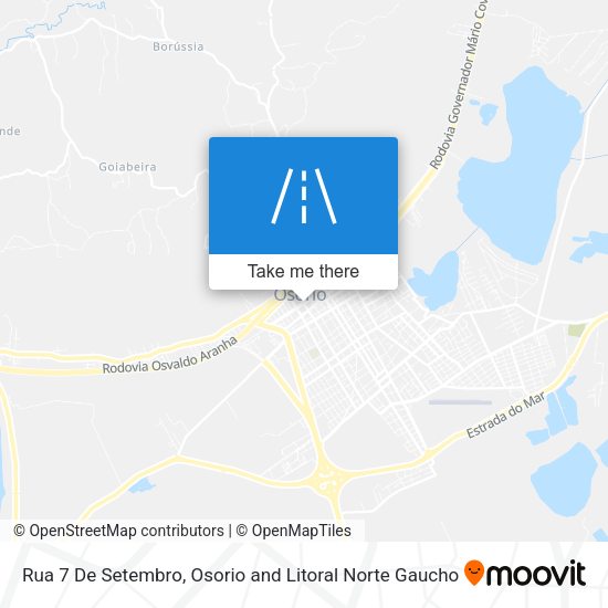 Rua 7 De Setembro map