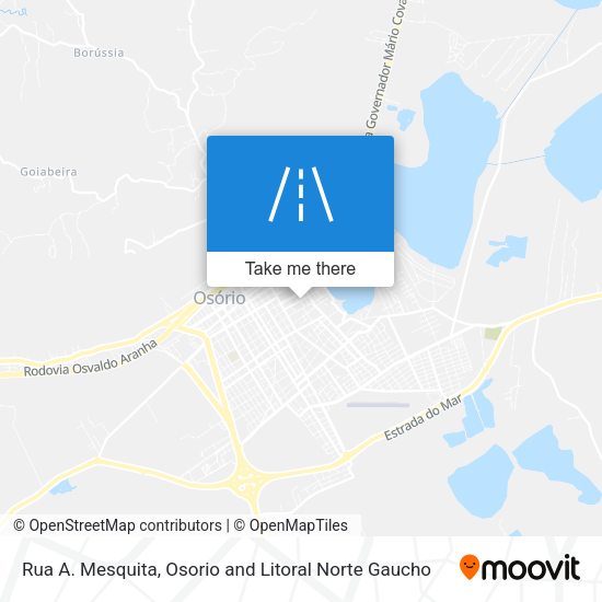 Rua A. Mesquita map