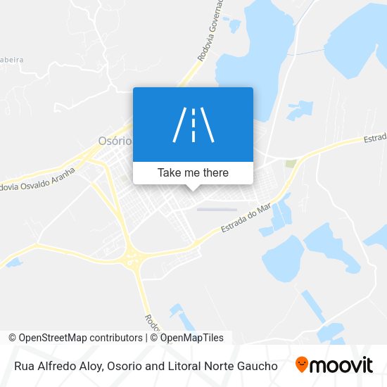 Rua Alfredo Aloy map