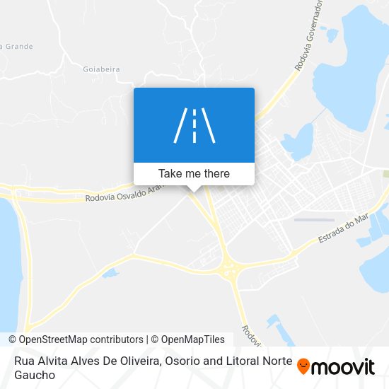 Rua Alvita Alves De Oliveira map