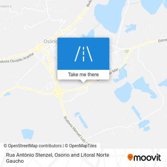 Rua Antônio Stenzel map