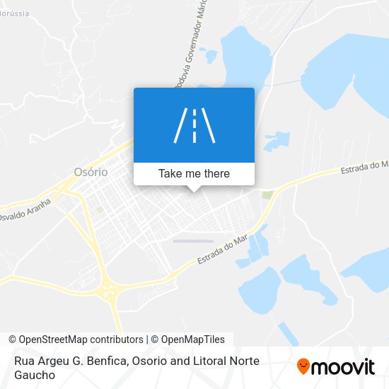 Rua Argeu G. Benfica map