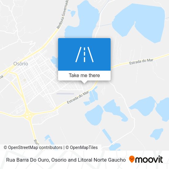 Rua Barra Do Ouro map
