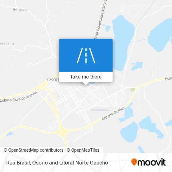 Rua Brasil map