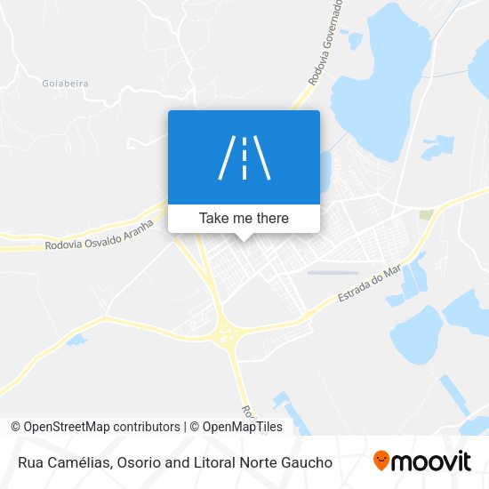 Rua Camélias map