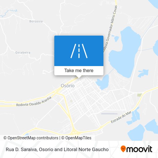 Rua D. Saraiva map