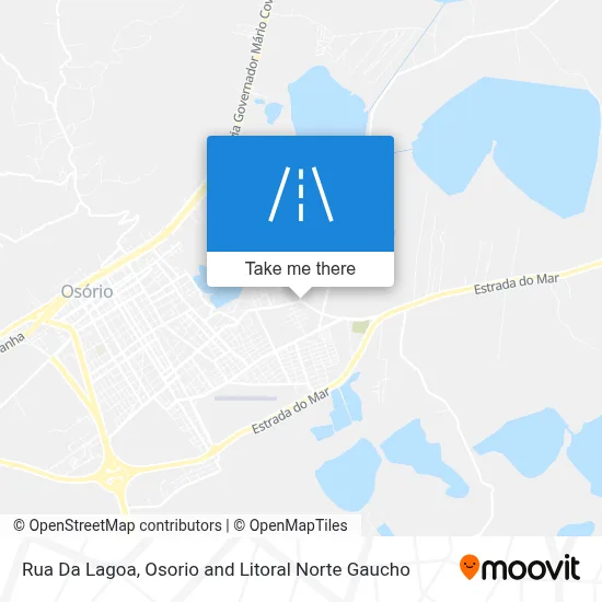 Rua Da Lagoa map