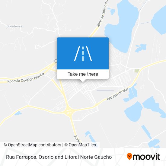 Rua Farrapos map