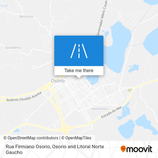 Rua Firmiano Osorio map