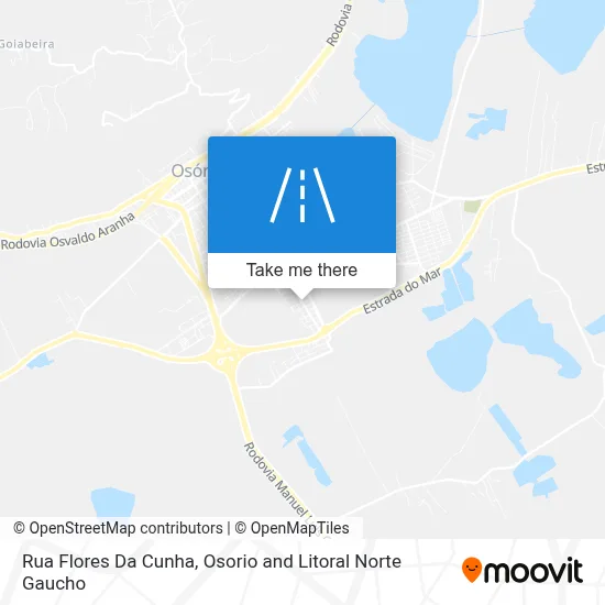 Rua Flores Da Cunha map
