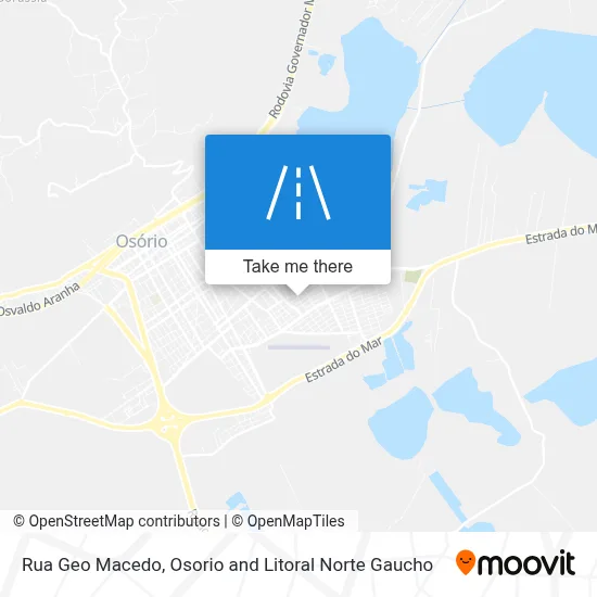 Rua Geo Macedo map