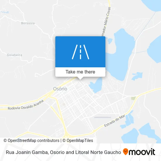 Rua Joanin Gamba map