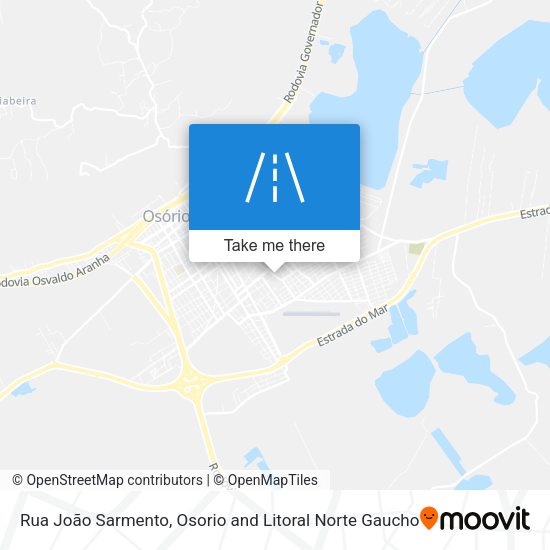 Rua João Sarmento map